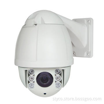 Megapixel IP Camera with PTZ and 50m IR LED Distance, Onvif Supported, OSD Menu, 128 Presets